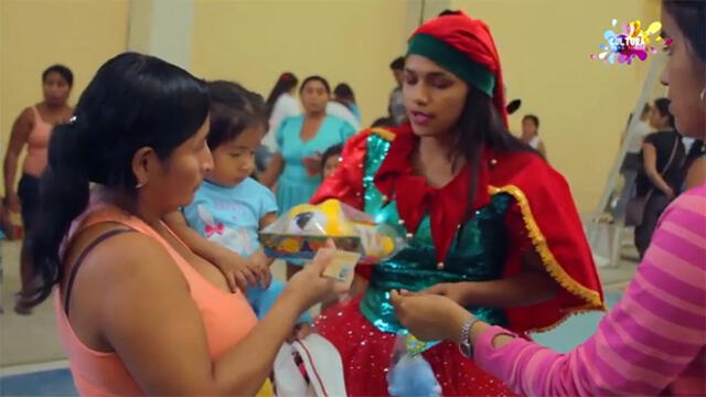 Colectivo social celebra Navidad con niños de Piura [VIDEO]