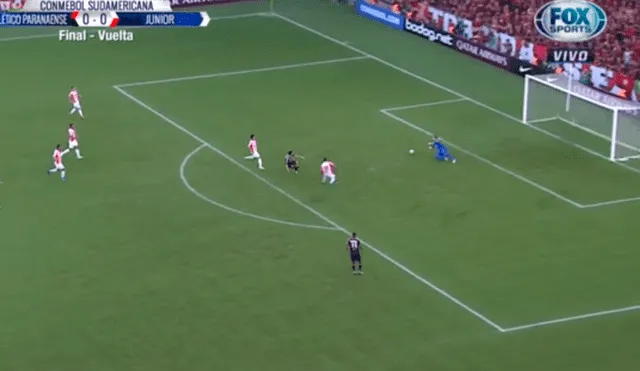 Junior vs Paranaense: Pablo abre el marcador tras gran jugada colectiva [VIDEO]