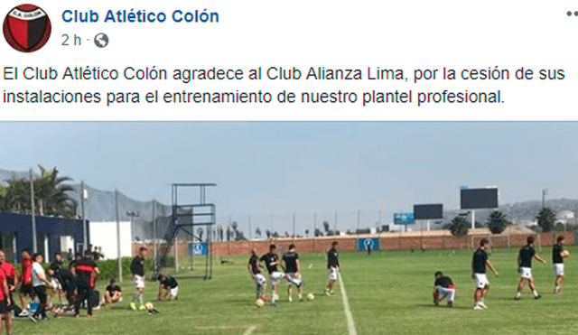 Colón envía inesperado mensaje a Alianza Lima antes del duelo contra Municipal [VIDEO]