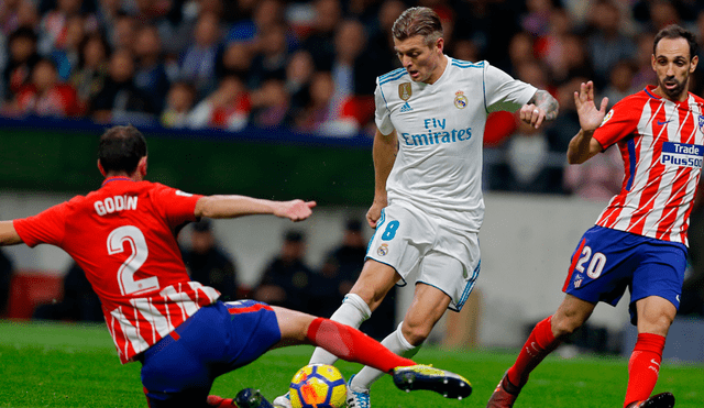 Real Madrid igualó 0-0 en su visita al Atlético de Madrid por la Liga Santander