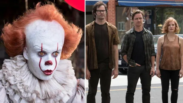 Actores muestran fotos del detrás de cámaras de "It: Capítulo 2". Créditos: Composición