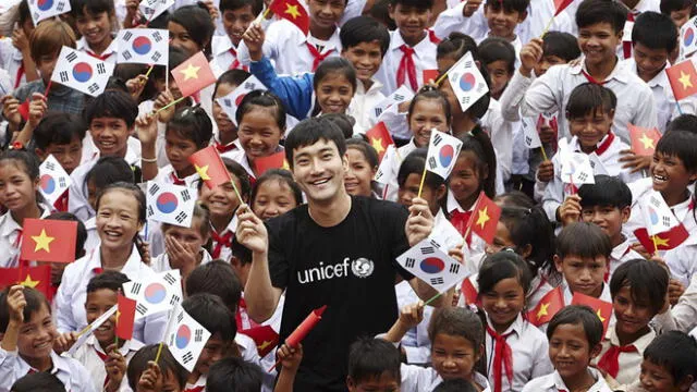 Siwon en Taiwan | Fuente: UNICEF