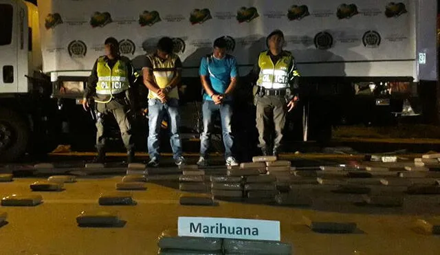 Tumbes: Caen tres extranjeros con más de 700 kilos de marihuana