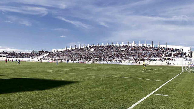 fortín. Estadio Guillermo Briceño Rosamedina de Juliaca fue uno de los pilares de Deportivo Binacional para obtener el título.