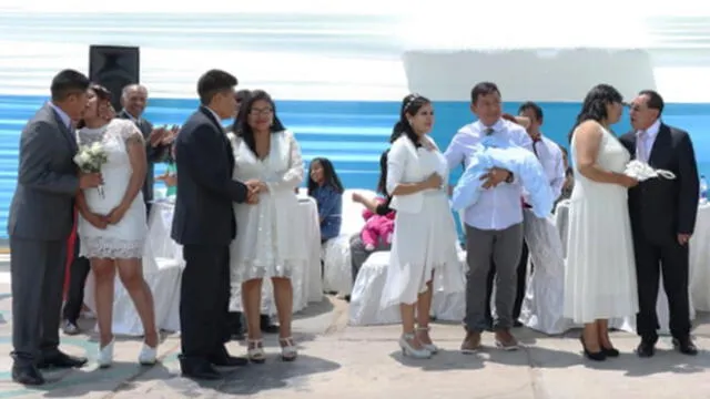 Internos se casaron en el penal de Socabaya en Arequipa [VIDEO]