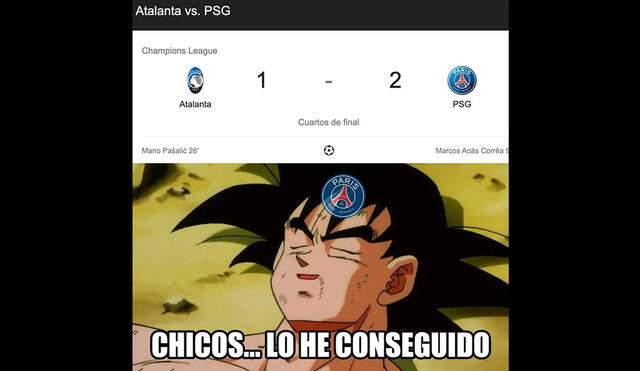 PSG vs. Atalanta: los mejores memes del partido.
