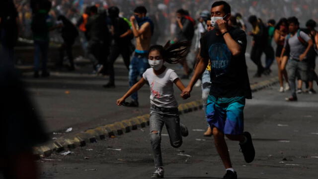 Protestas en Chile. Foto: Jorge Cerdán, enviado especial.