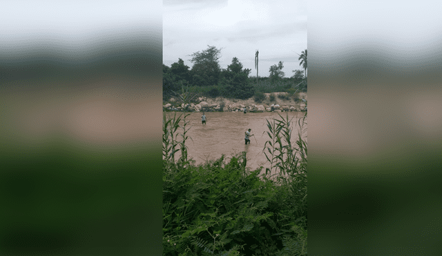 Piura: agricultor muere al intentar cruzar el rio Yapatera