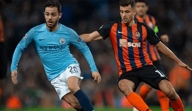 Manchester City vs Shakhtar Donetsk EN VIVO