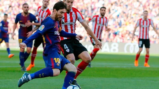 Lionel Messi alcanzó los 500 tantos con la '10' del Barcelona con un certero golazo [VIDEO]