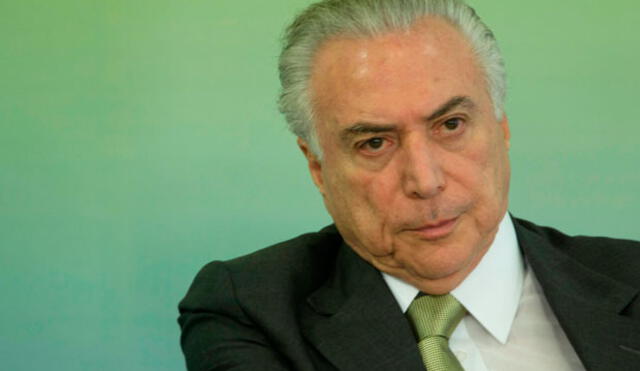 Policía de Brasil pide incluir a Michel Temer en investigación de caso Petrobras 