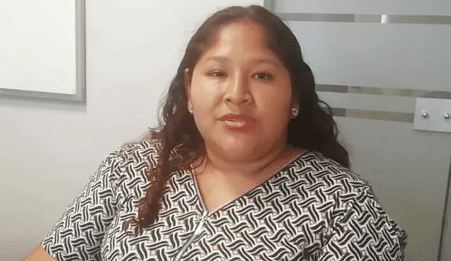 Martha Irene Pérez Poza, vocera de la Asociación de Emolienteros de Surco.
