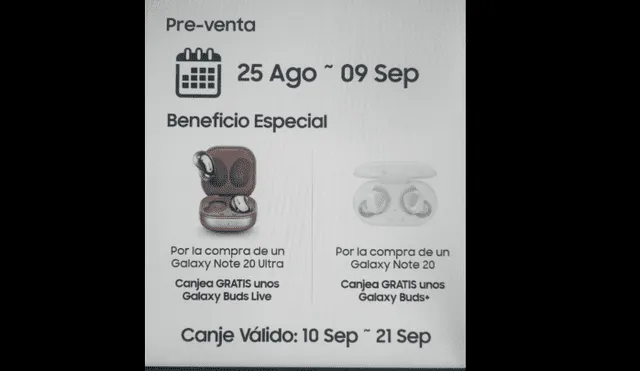 Y llegarán con regalos. imagen: Samsung.