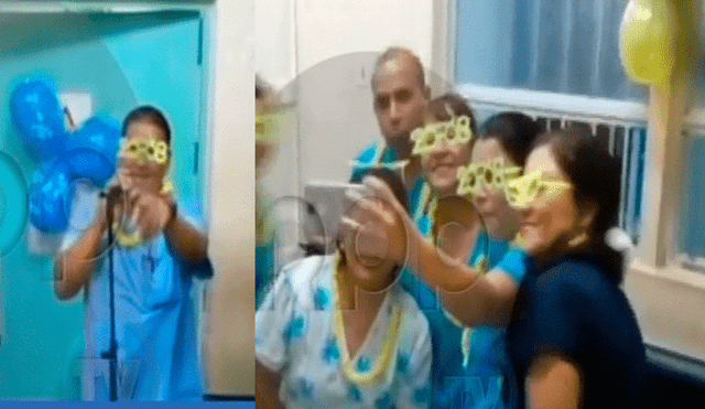 Piura: médicos celebraron Año Nuevo en hospital de Chulucanas [VIDEO]
