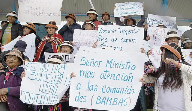 Atención a destiempo. El mayor número de conflictos sociales se concentra en el sector minero. La zona sur del país es una zona crítica, pero pese a ello no se plantean estrategias efectivas. Foto: difusión