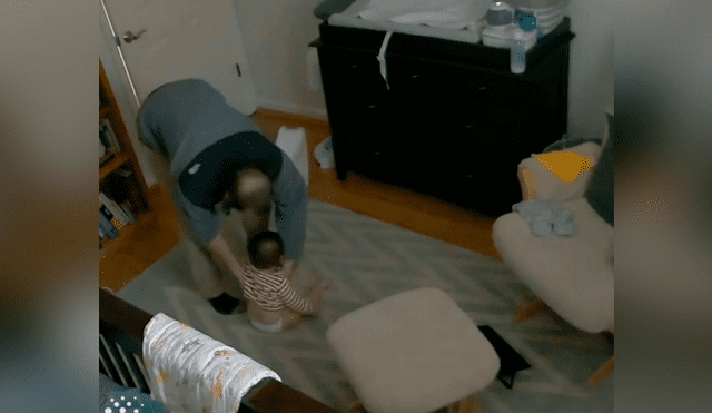 Facebook viral: Cámaras ocultas en cuarto de bebé revelaron el imprudente acto de joven padre [VIDEO]