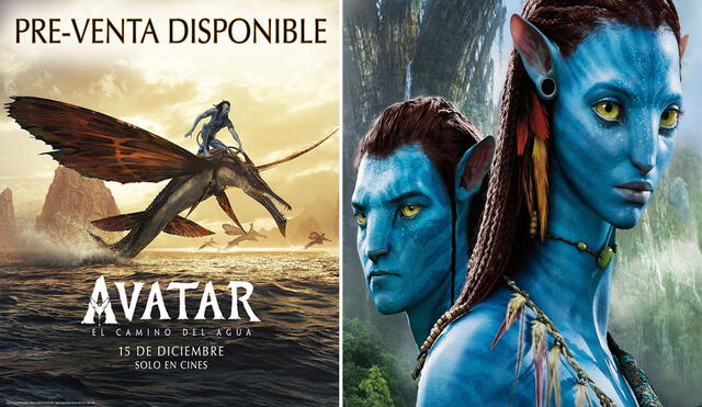 "Avatar: el camino del agua" se estrena en diciembre en Perú y diferentes cadenas de cine ya anticiparon la preventa. Foto: composición/Disney/Cinemark/Cineplanet/Cinépolis/UVK Multicines