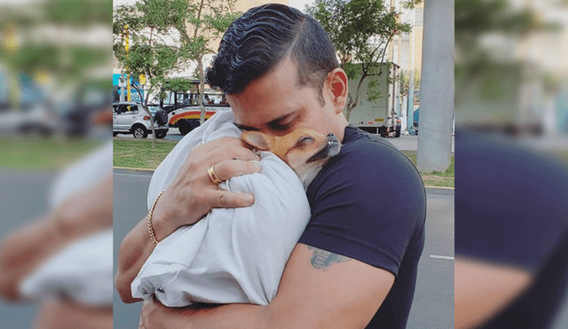 Christian Domínguez asegura ser un buen padre y "chochera de sus hijos"