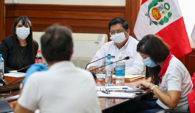 Vicente Zeballos es quien preside la Comisión Multisectorial de Alto Nivel contra el Coronavirus. Foto: Presidencia.