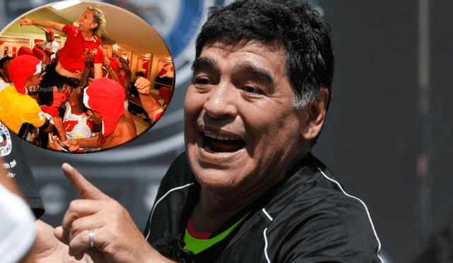 Perú a Rusia 2018: la euforia de Maradona por la clasificación de la ‘Bicolor’