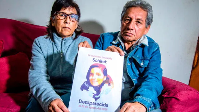 Protestarán frente a Dirincri durante interrogación a dos principales sospechosos de la desaparición de Solsiret Rodríguez. Créditos: John Reyes / La República.