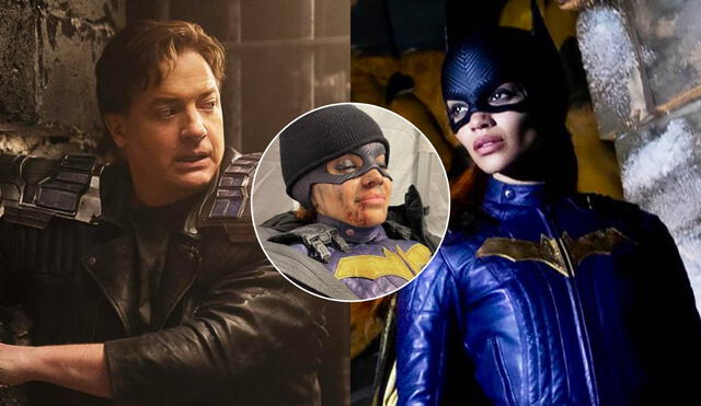 Brendan Fraser y Leslie Grace protagonizaron una intensa escena de acción en la película "Batgirl". Foto: composición/Warner Bros./Leslie Grace/Instagram