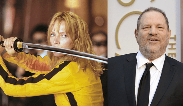 Uma Thurman a Harvey Weinstein: “No mereces ni una bala”
