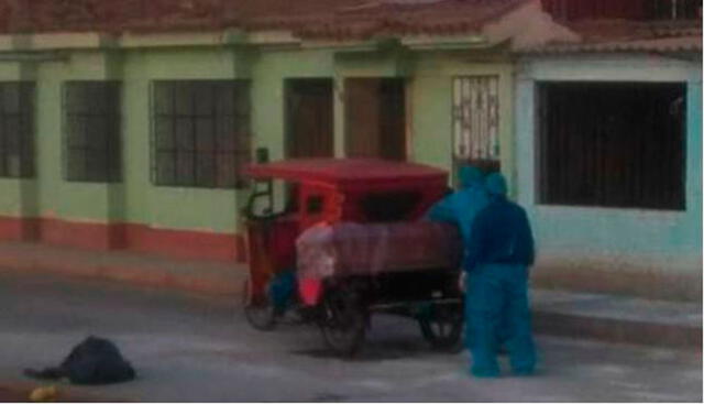 Uno de los hechos sucedió en el distrito de Tumán, en donde una víctimas de coronavirus falleció en su casa.