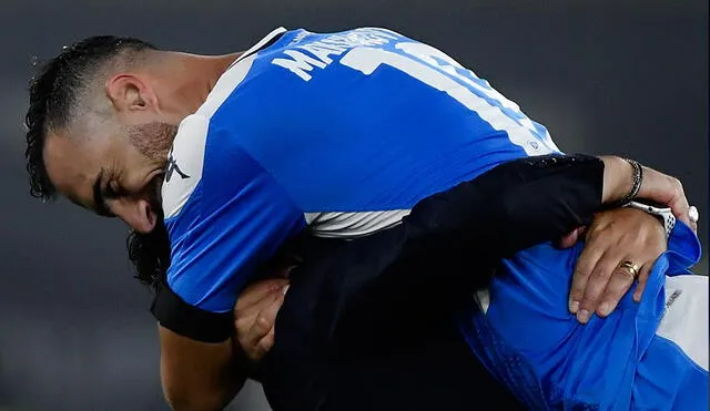 Napoli se mostró infalible en la tanda de penales y derrotó 4-2 a la Juventus. Foto: AFP.