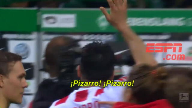 Claudio Pizarro: hinchas del Werder Bremen ovacionaron al peruano [VIDEO]