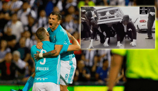 Alianza Lima recibe burlas de hinchas de Sporting Cristal por final de 2018.