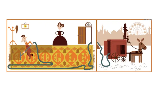 Hubert Cecil Booth: Google dedica doodle animado a inventor de la aspiradora [VIDEO]