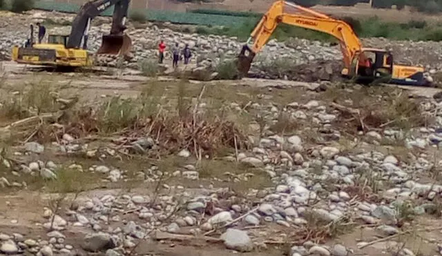 Trabajos de limpieza de ríos en Lima provincias recién empiezan 