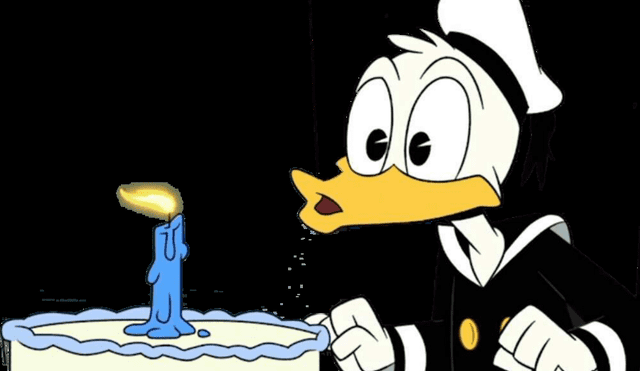 El pato Donald apaga 84 velas.