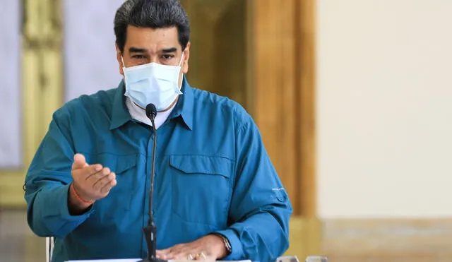 Maduro desveló que en las últimas 24 horas fueron detectados 612 casos de transmisión comunitaria. Foto: AFP.