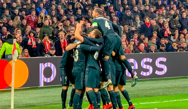 Real Madrid vs Ajax: formidable remate de Benzema para poner el primero [VIDEO]