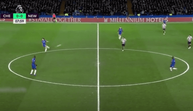 David Luiz y su increíble 'pase del desprecio' de 60 metros [VIDEO]