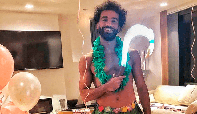 Mohamed Salah se disfrazó de un conocido personaje de Disney por el cumpleaños de su hija.