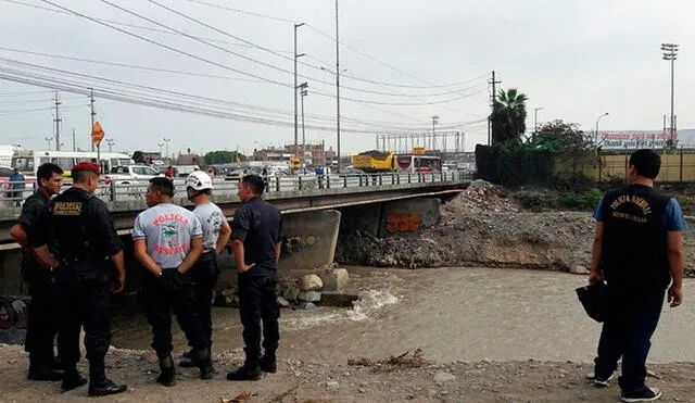 Callao: Encuentran cadáver bajo el puente que cruza el río Rímac