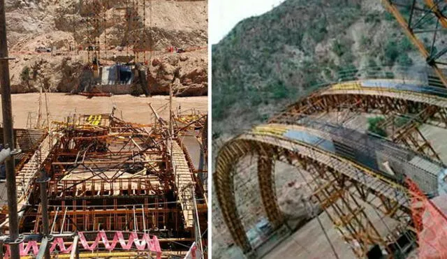 Chachapoyas: Contraloría inspecciona obra de puente Chacanto, tras colapso de estructura