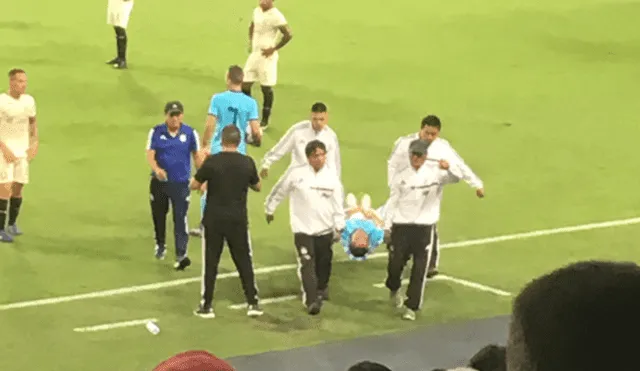 Universitario vs Cristal: Emanuel Herrera se lesionó y tuvo que ser cambiado [VIDEO]