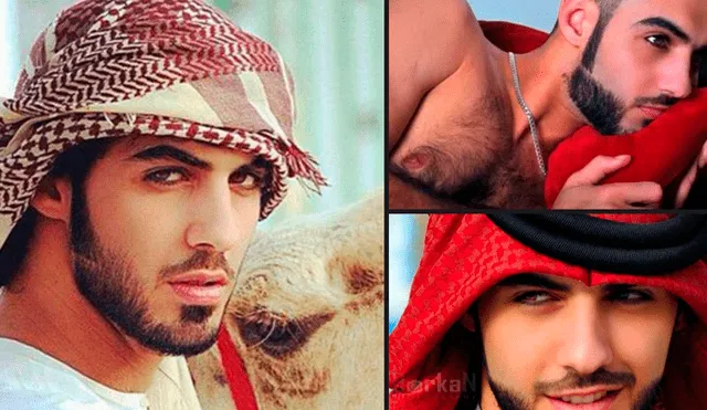 Omar Borkman, el hombre de Arabia que fue expulsado de su país por ser muy guapo [FOTOS]