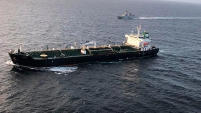 El Fortune, en la imagen, fue el primer buque iraní con combustibles que arribó a Venezuela. Foto: Telesur.