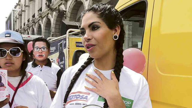Esposa de Elmer Cáceres Llica: Gutiérrez quiere desestabilizar 