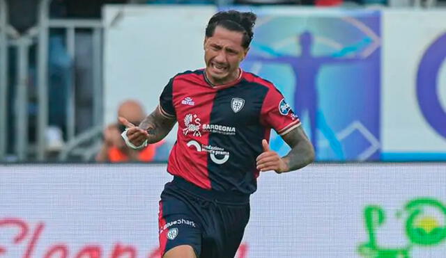 El delantero de 32 juega en el Cagliari de la Serie B italiana. Foto: Cagliarinews