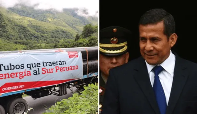 Ollanta Humala saluda decisión del Poder Judicial en torno al Gasoducto Sur Peruano.