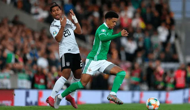 Alemania goleó 6-1 a Irlanda del Norte por las Eliminatorias a la Eurocopa 2020