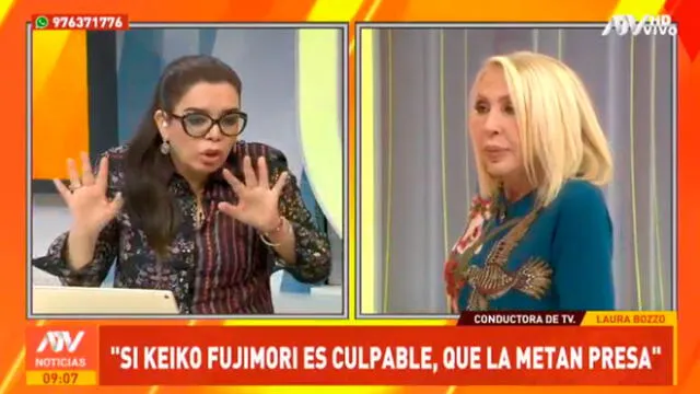 Laura Bozzo asombró a Milagros Leiva revelando su posible postulación a Palacio de Gobierno