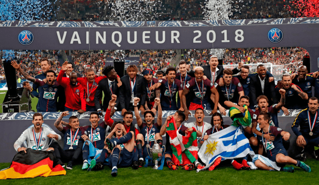 PSG y su gran gesto con el Les Herbiers en la final de la Copa de Francia [FOTO]
