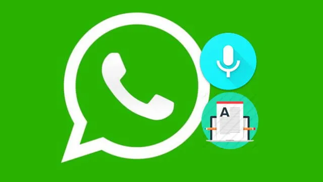 Convertir audios de WhatsApp en texto.